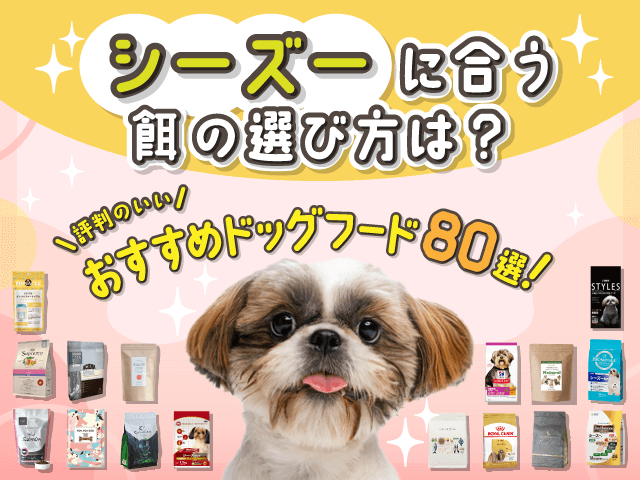 シーズーに合う餌